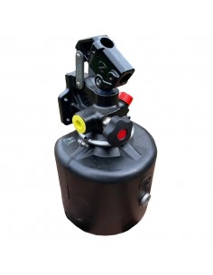Pompe hydraulique manuelle plastique - 1 litres - Accessoire remorque