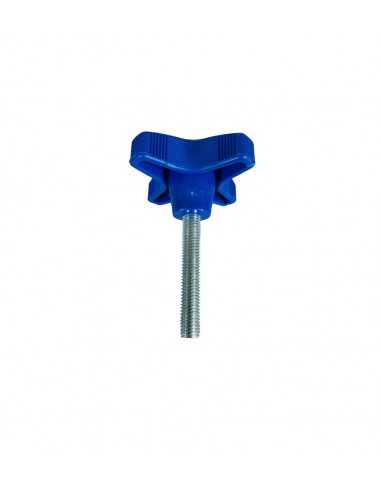 Molette Serrage 10Mm bleue